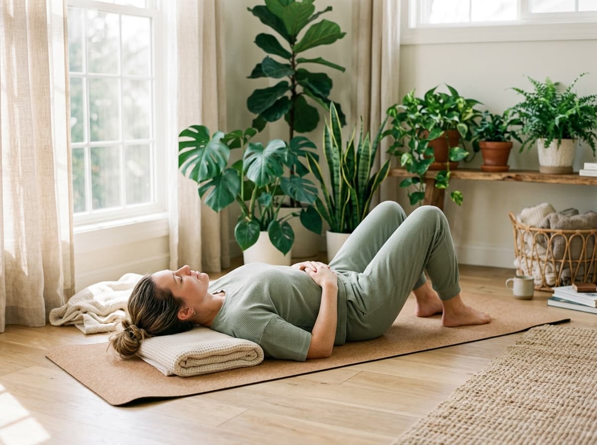 Organic Flaxseed & Lavender Weighted Pelvic Wrap